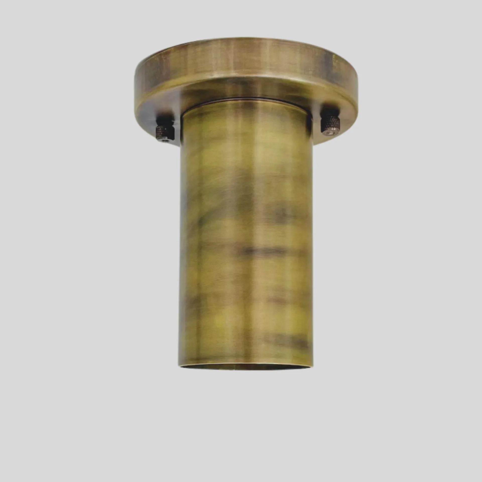 Antique Brass Cylinder Surface Mount Downlight