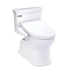 Toto Soiree Modern White Toilet With Bidet Seat