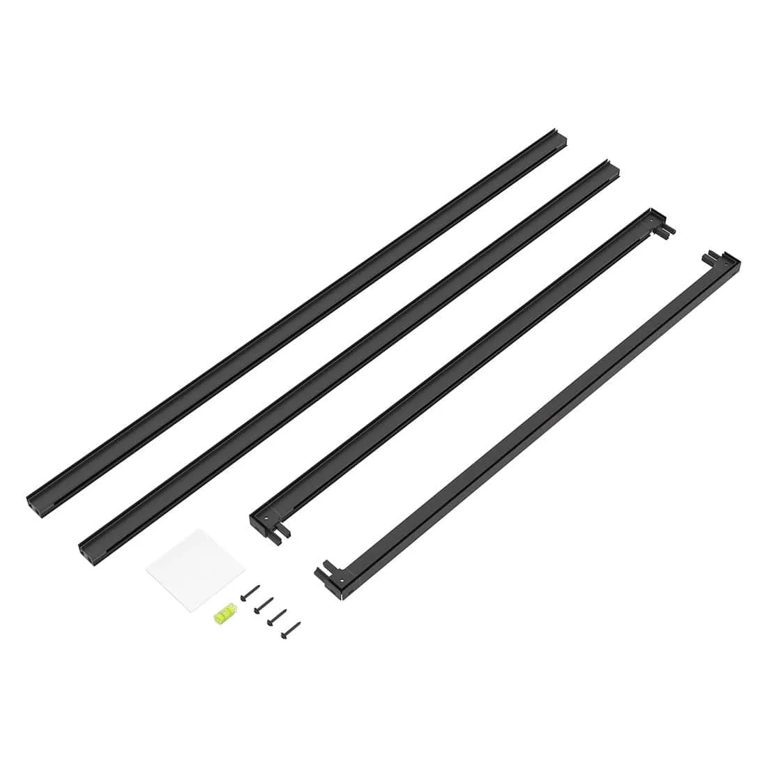 Matte Black Metal Picture Ledge
