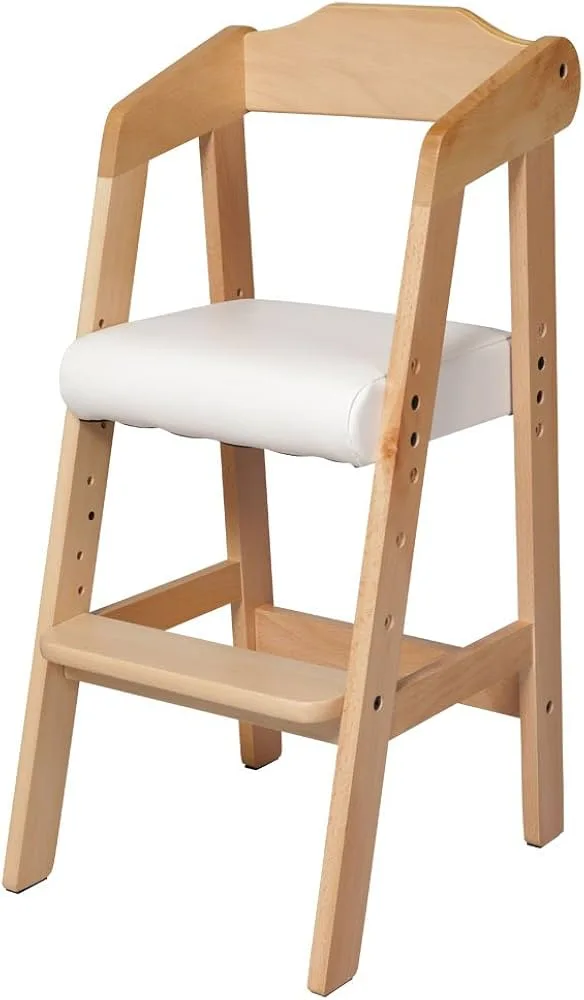 Adjustable Wooden High Chair