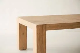 Natural Oak Rectangular Coffee Table
