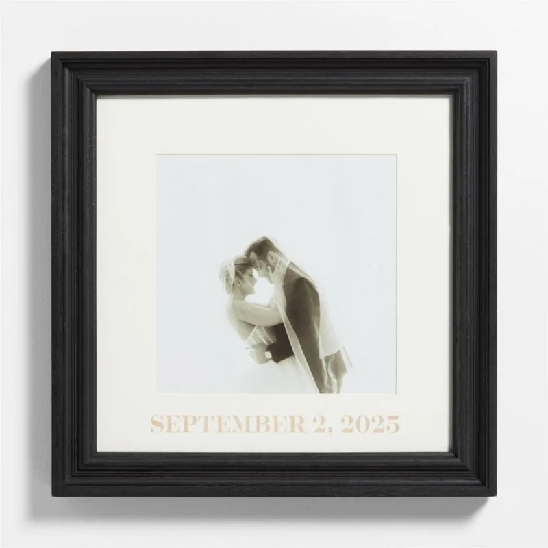 Belfast Traditional Black Wood Framed Wall Art