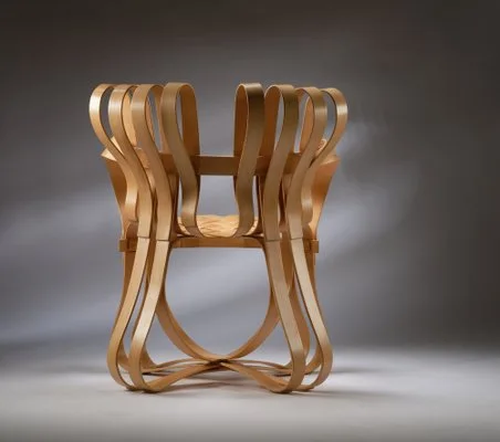 Cross Check Natural Bentwood Dining Chair