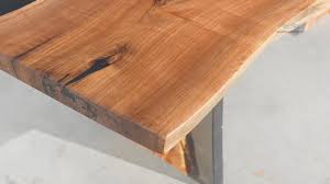 Oak Live Edge Dining Table