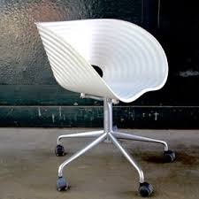 Tom Vac White Modern Office Chair