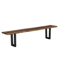 Legacy Live Edge Wooden Bench
