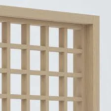 Hestia Customizable Wooden Grid Partition Wall