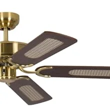 Polished Brass Ceiling Fan