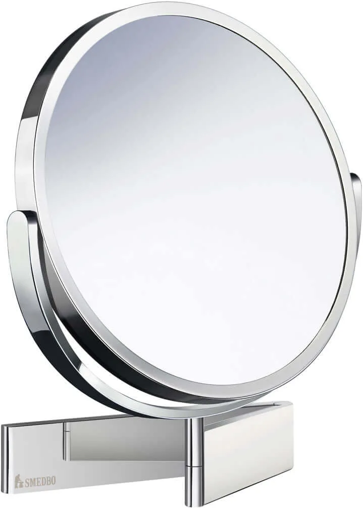 Smedbo Round Wall Makeup Mirror