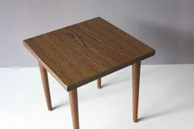 Square Wooden Stool