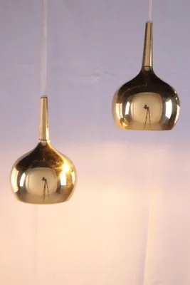 Polished Brass Pendant Light