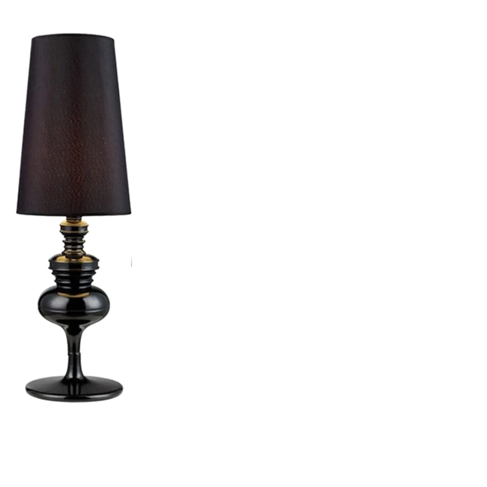 Black Ceramic Table Lamp