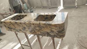 Marble Double Wall Mounted Sink