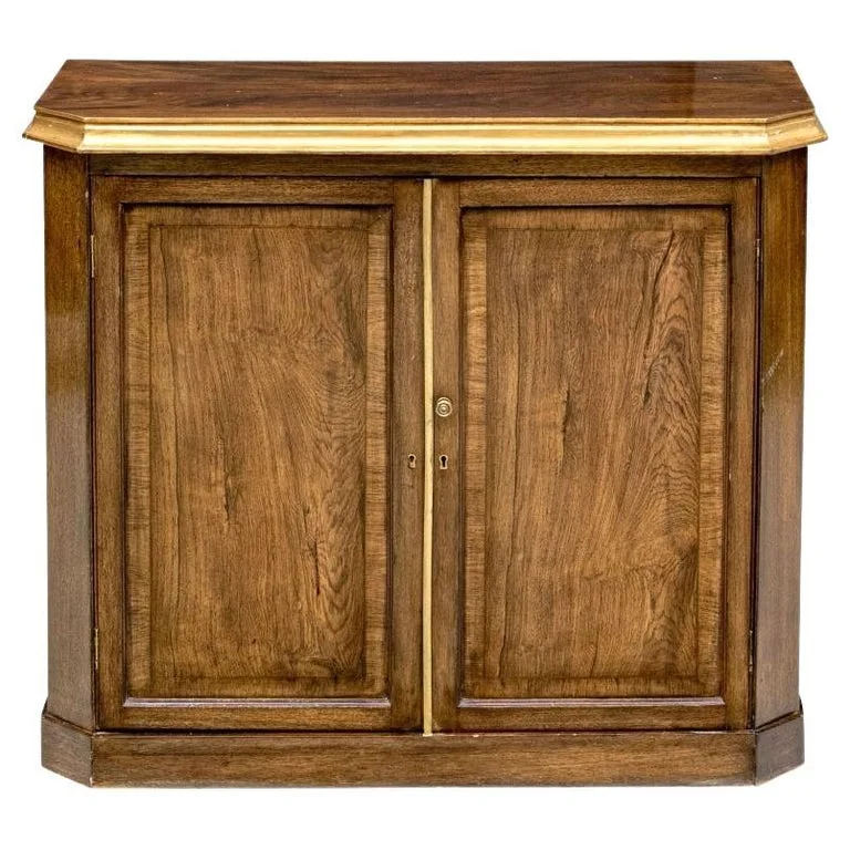 Antique Walnut Accent Cabinet