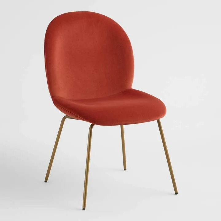 Vivian Velvet Oval Dining Chair