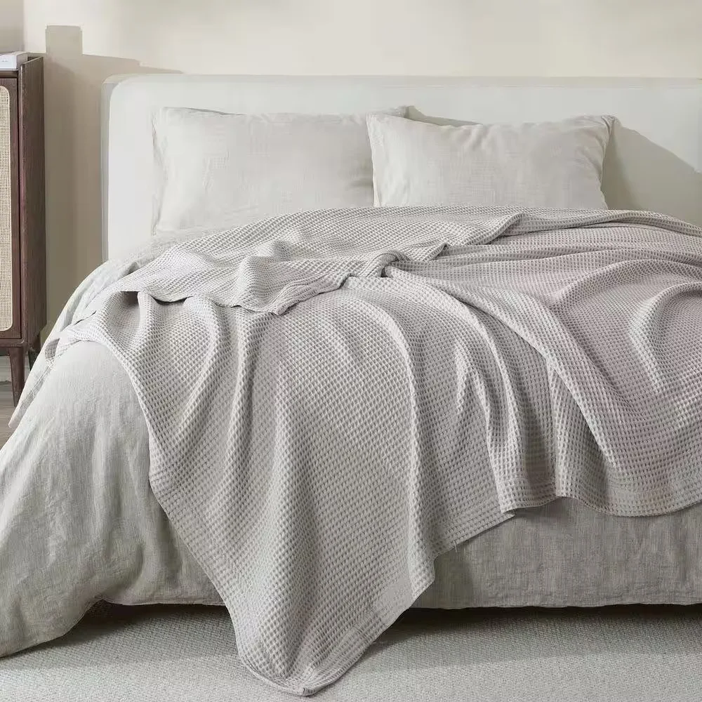 Gray Cotton Bedding Set