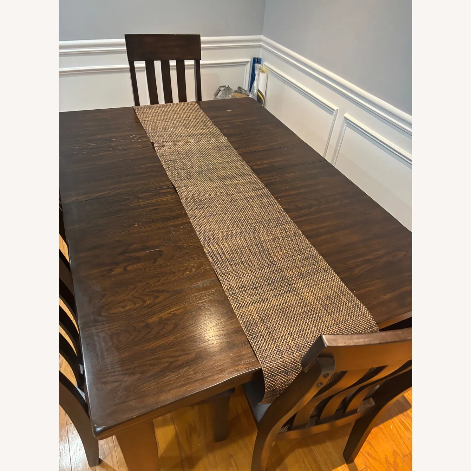 Traditional Rectangular Wood Dining Table