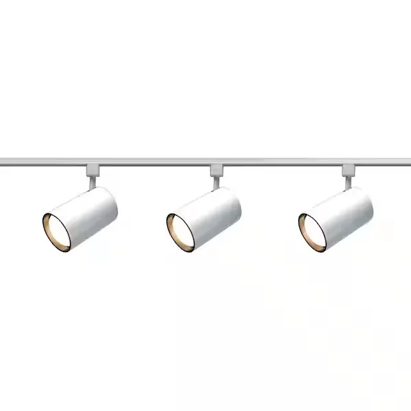 SATCO White Cylindrical Track Lighting