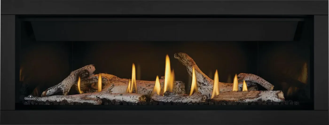 Napoleon Ascent Linear Matte Black Linear Fireplace
