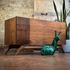Bevin Walnut Mid Century Sideboard