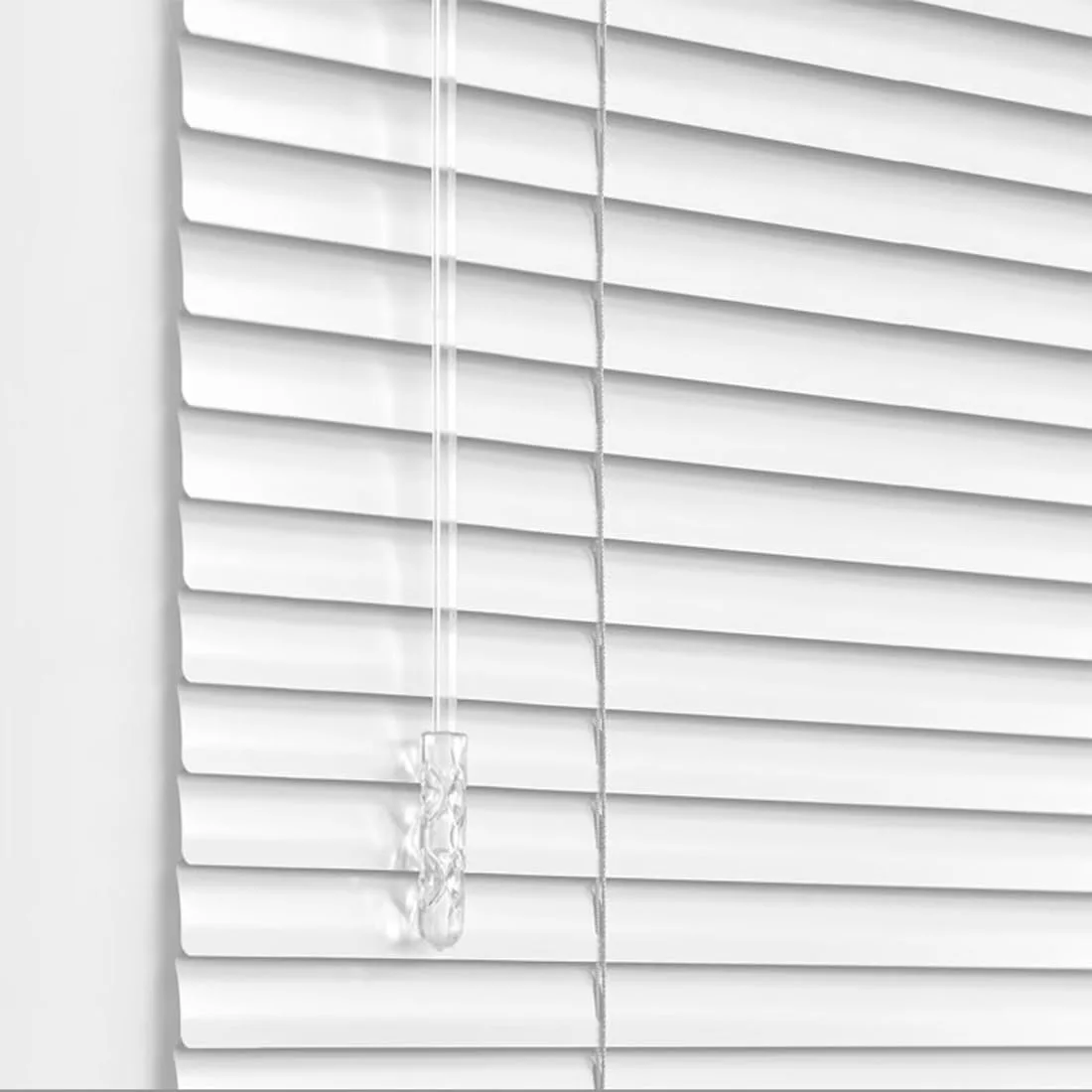 White Aluminum Venetian Window Blinds