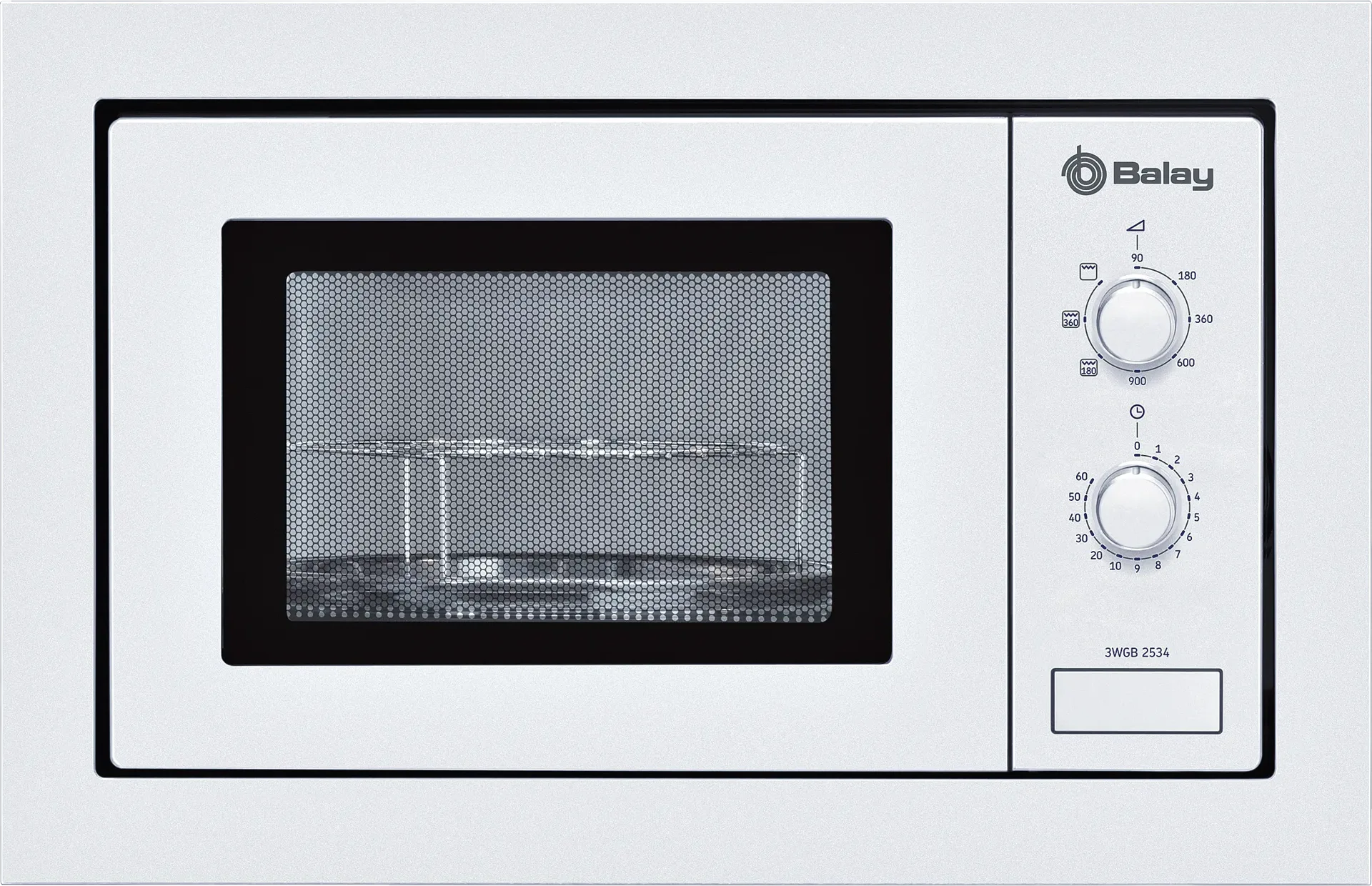 White Built In Microwave