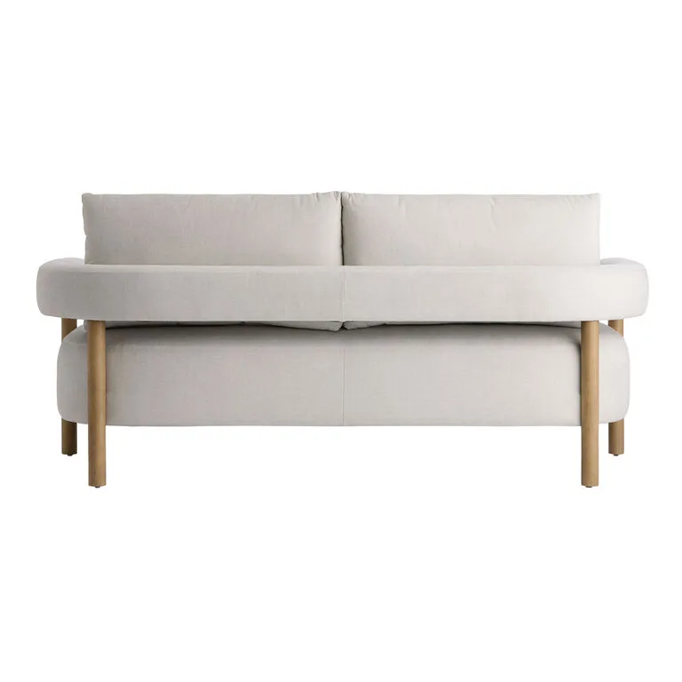 Coralie Cream Curved Modular Sofa