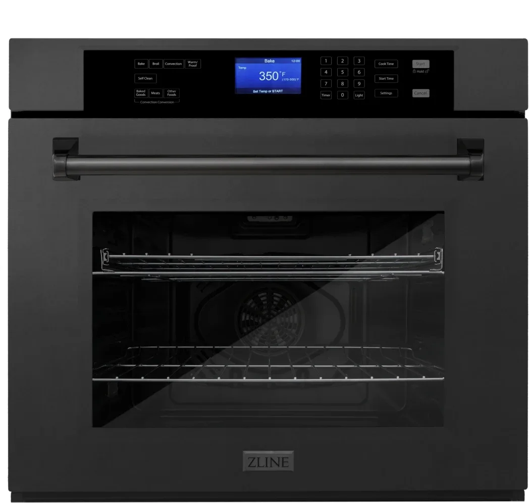 Black Built In Oven