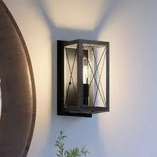 Industrial Rectangular Metal Wall Sconce