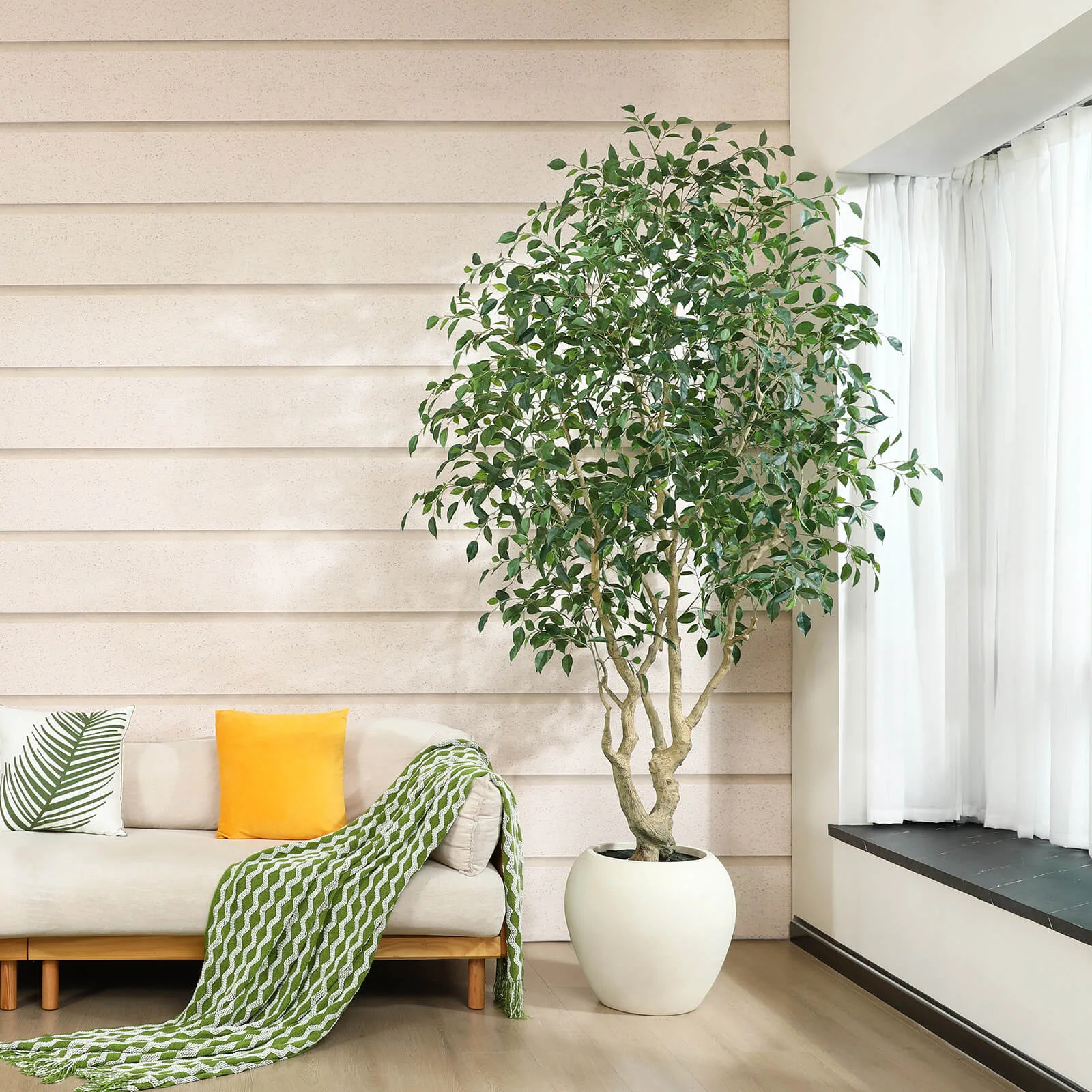 Artificial Ficus Potted Plant