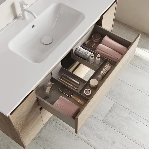 Modern Oak Bathroom Vanity