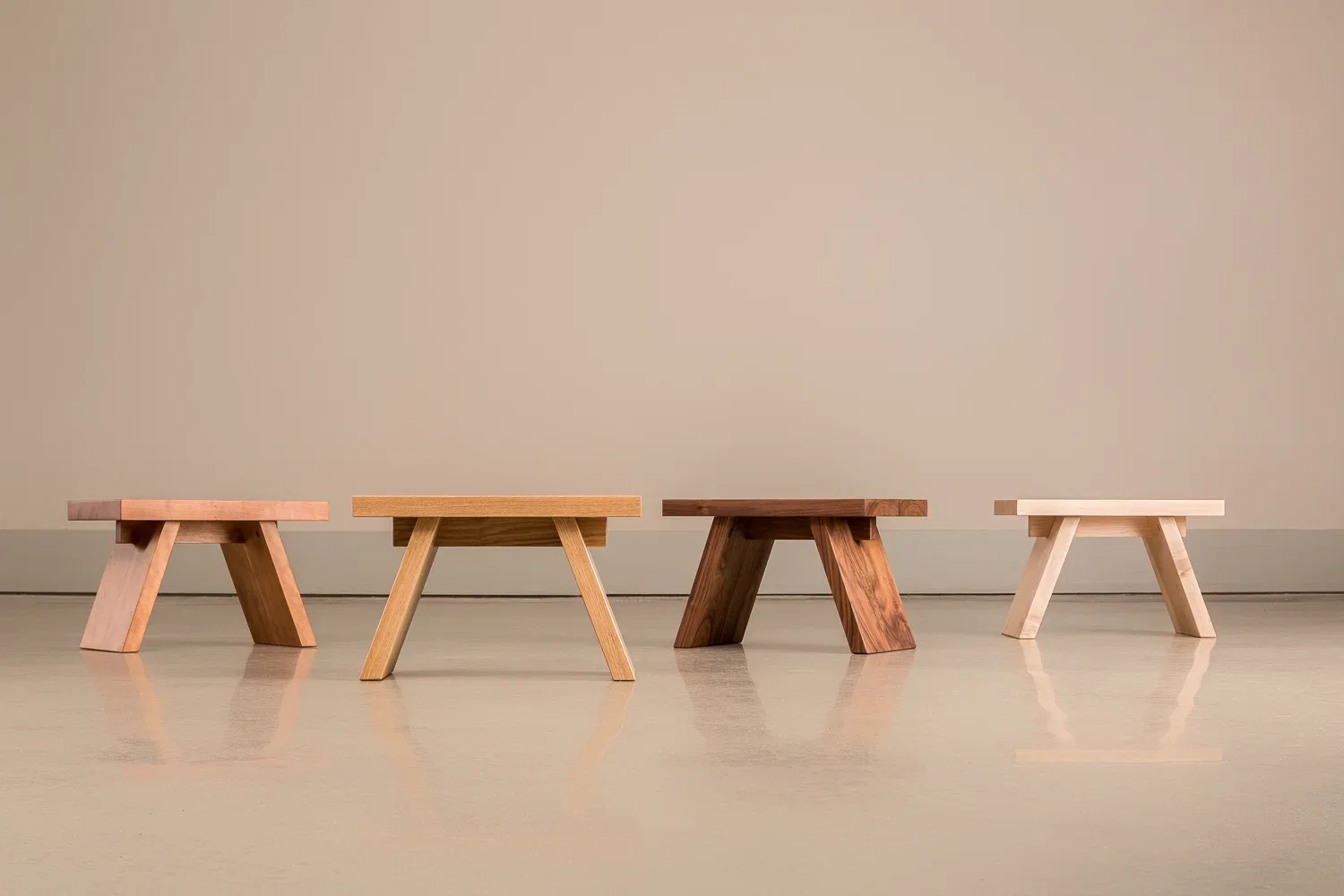 Minimalist Wooden Stool