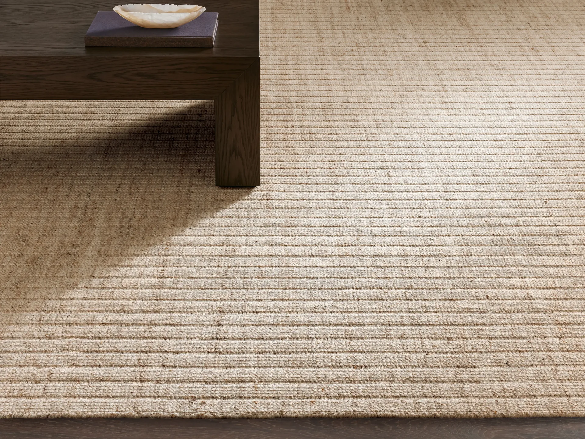 Silo Ribbed Wool Area Rug