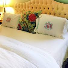 Monogrammed Pillow Sham