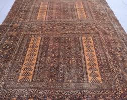 Geometric Afghan Tribal Area Rug