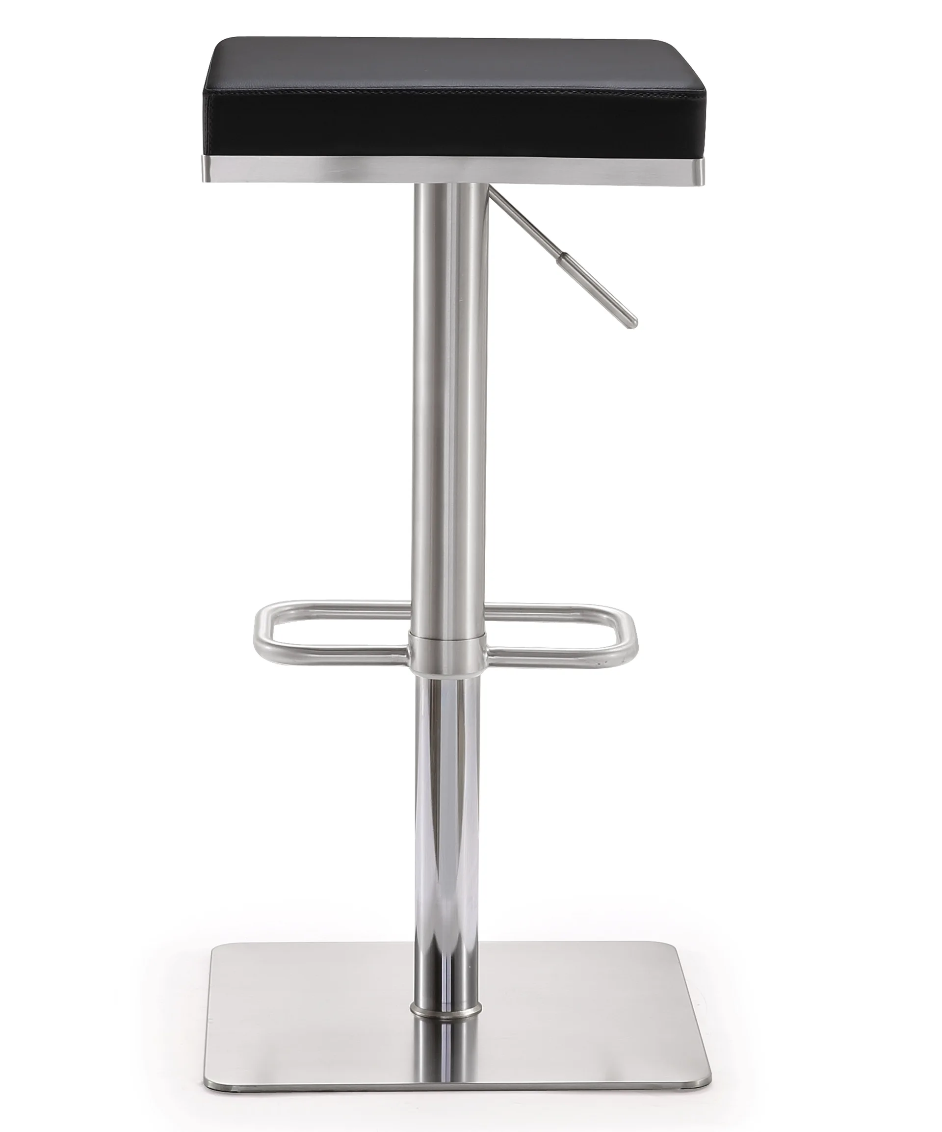 Black Square Bar Stool