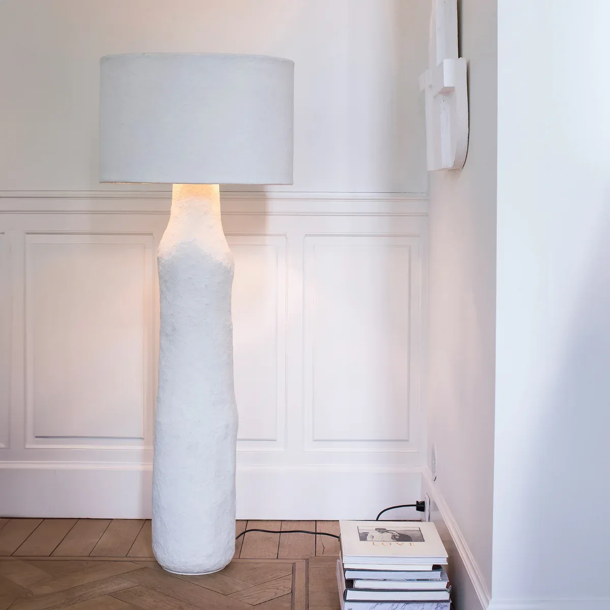 Serax Earth Sculptural White Floor Lamp
