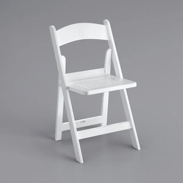 White Folding Chair