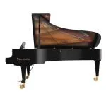 Polished Black Grand Piano