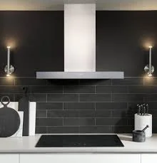 Brushed Steel Rectangular Range Hood