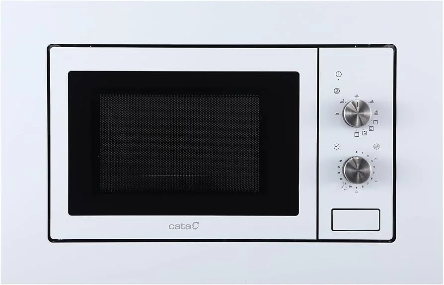 Cata White Built In Microwave