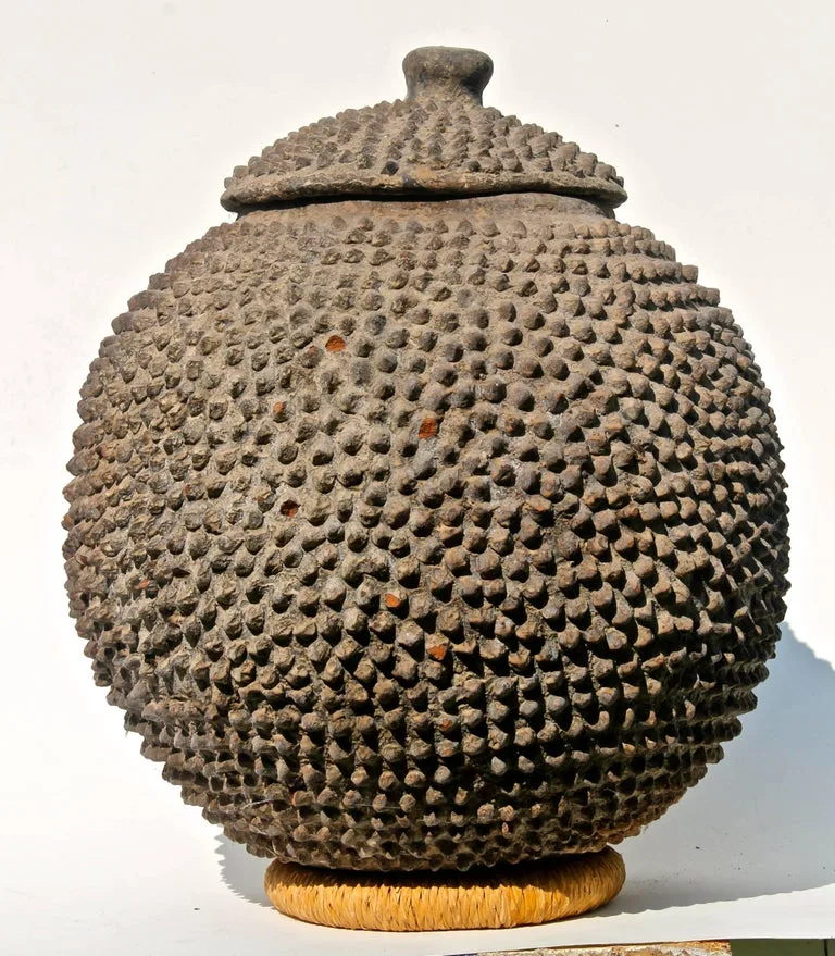 Decorative Spiked Jar