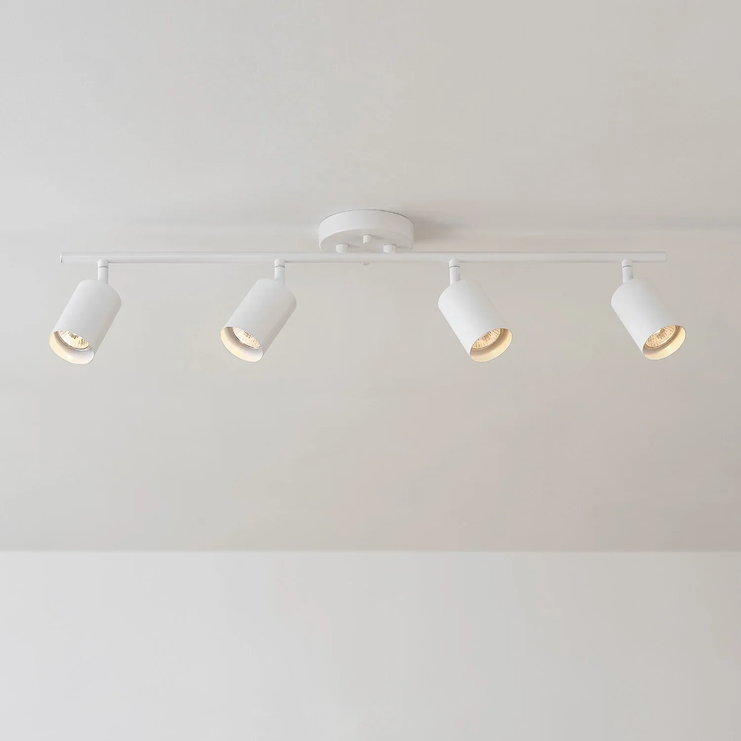 Globe Electric Matte White Track Lighting