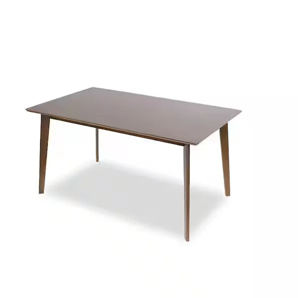 Aria Mid-Century Modern Rectangular Dining Table