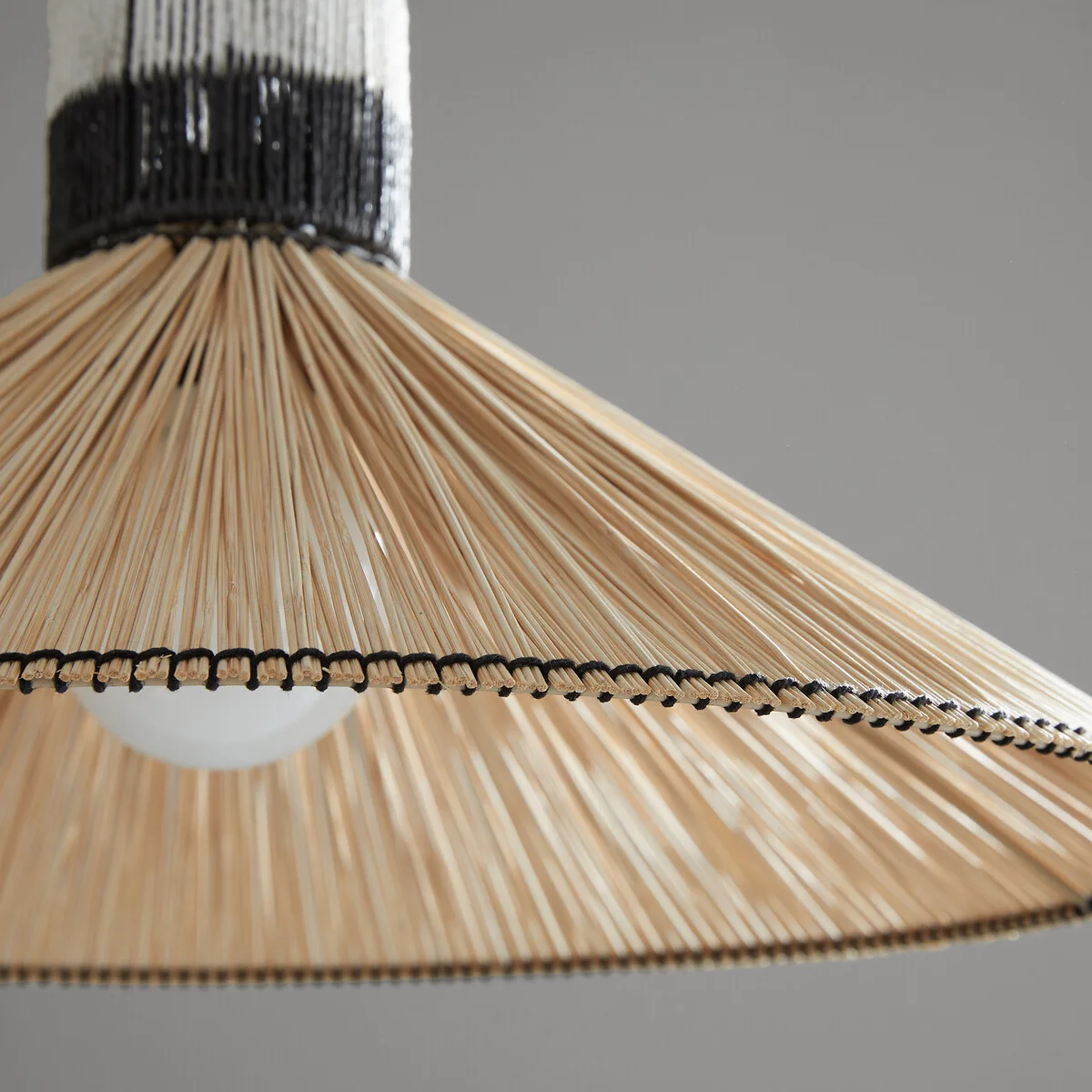 Tribe Woven Conical Pendant Light