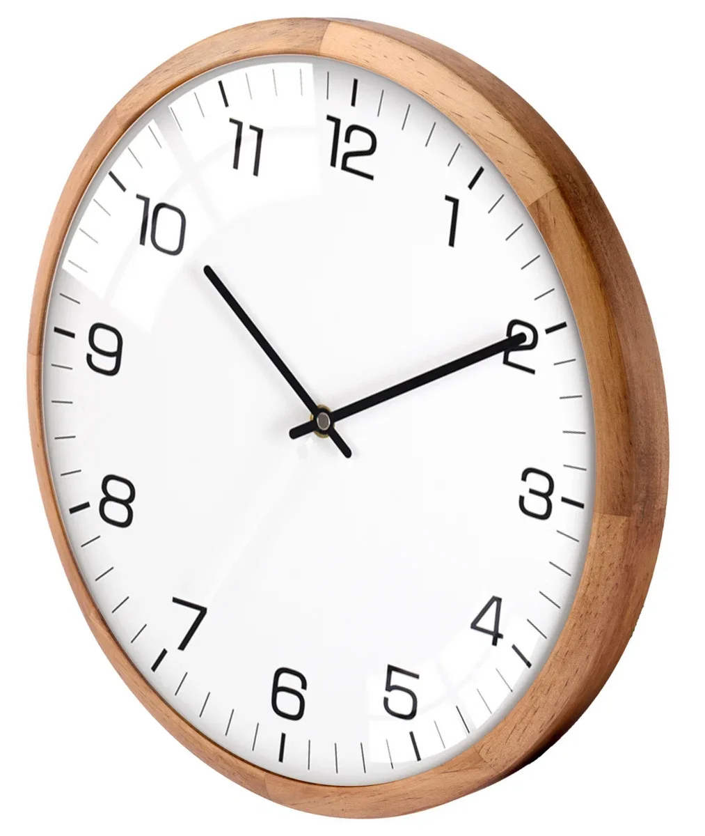 Round Minimalist Wall Clock