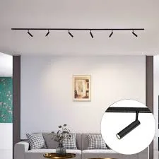 Modern Matte Black Track Lighting