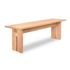 Modern Minimalist Wooden Bench