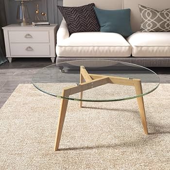 Round Glass Coffee Table