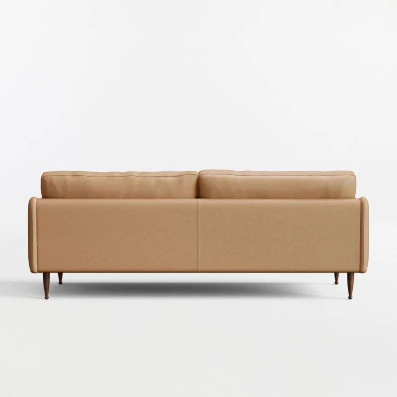 Cosgrove Tan Leather Sofa